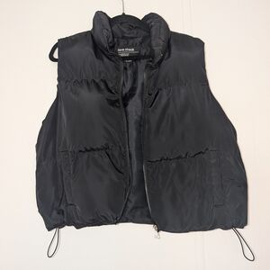 Love Streak Black Women's Puffer Vest